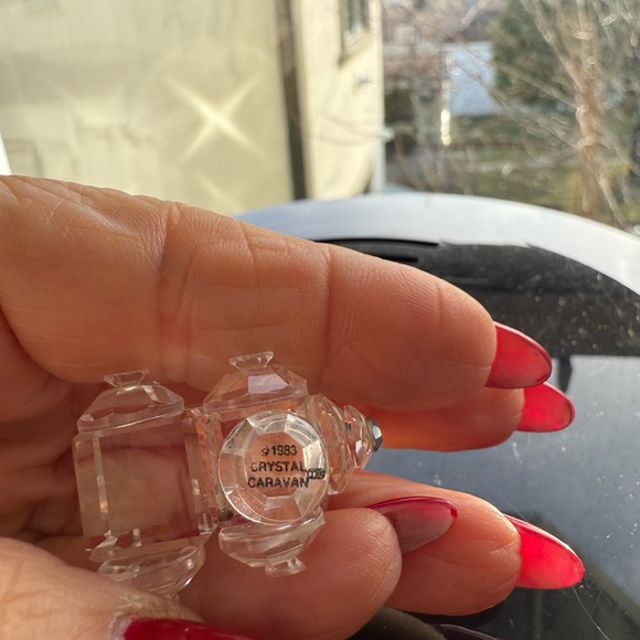 Crystal Glass Train Figurine - Picture 5 of 8